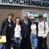 Gladbach-Fans radeln nach Dornbirn