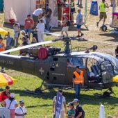 Großer Besucherandrang bei Flugplatz-Jubiläum
