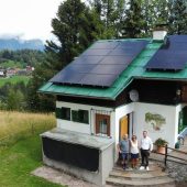 Sonnenenergie für die Berghütte