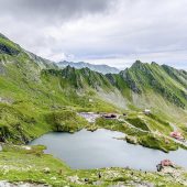 Hoch oben am Bâlea-See