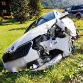 Autofahrerin bei Kreuzungsunfall in Vandans verletzt