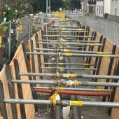 Nächtliche Sperren in der St. Peterstraße