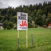 Schweizer gegen Neutralitätskorsett