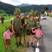 Ein Blickfang „zog huo“ von der Alpe Sammere