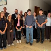 Sechs neue Lehrlinge