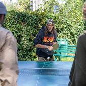 Sozialeinrichtung dowas entlastet mit neuem Garten den öffentlichen Raum. »A4