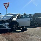 Eine Person verletzt