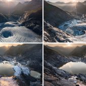 Gletscher wurde zum Schmelzsee