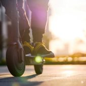 Unfall mit E-Scootern in Lauterach