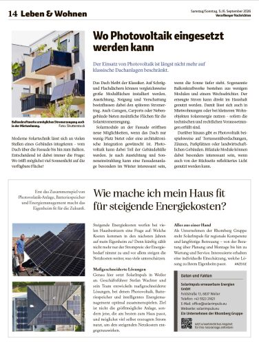 Ausgabe 05.09.2026, Seite 14