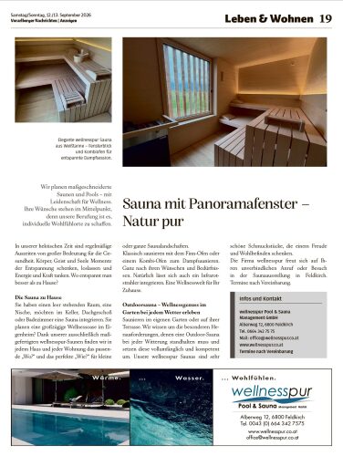 Ausgabe 12.09.2026, Seite 19