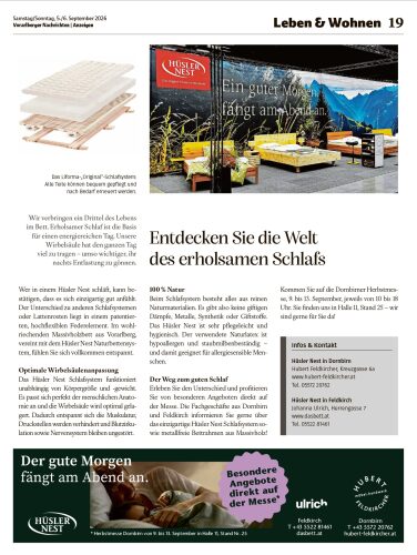 Ausgabe 05.09.2026, Seite 19