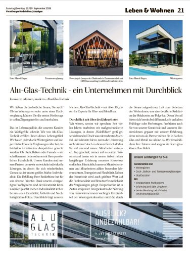 Ausgabe 19.09.2026, Seite 21