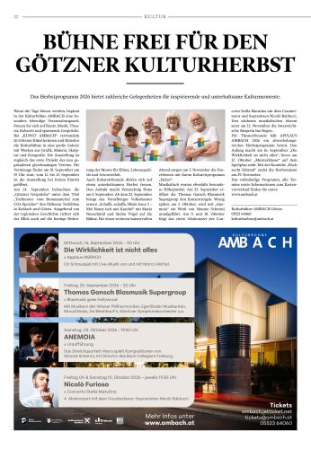 Ausgabe 05.09.2026, Seite 22
