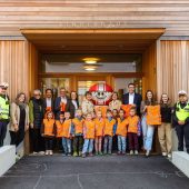 Sicher sichtbar mit Warnwesten