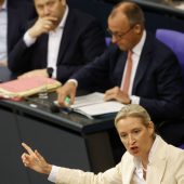 Schlagabtausch im deutschen Bundestag