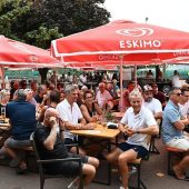 Levis wurde elf Tage lang zur Tennis-Bühne