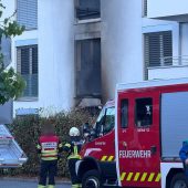 Wohnungsbrand in ­Dornbirn: Frau gerettet