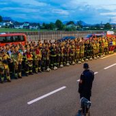 Schlussübung und Fahrzeugweihe