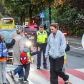 Im Einsatz für sichere Schulwege