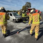 Überschlag auf A14