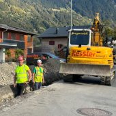 Glasfaserausbau