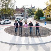 Neuer Kreisverkehr