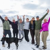 Wintereinbruch bringt Schnee am Arlberg