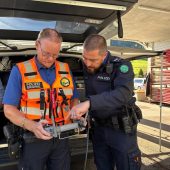 Drohnen überwachen gefährliche Raserstrecken