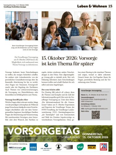 Ausgabe 03.10.2026, Seite 15