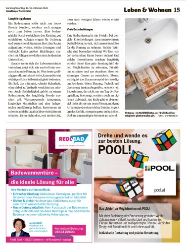 Ausgabe 17.10.2026, Seite 15