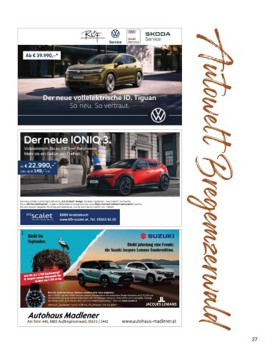 Ausgabe 30.10.2026, Seite 27