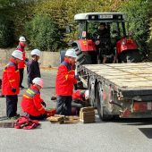 Feuerwehrnachwuchs probte den Ernstfall